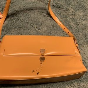 NEW Moschino Tan Shoulder Purse